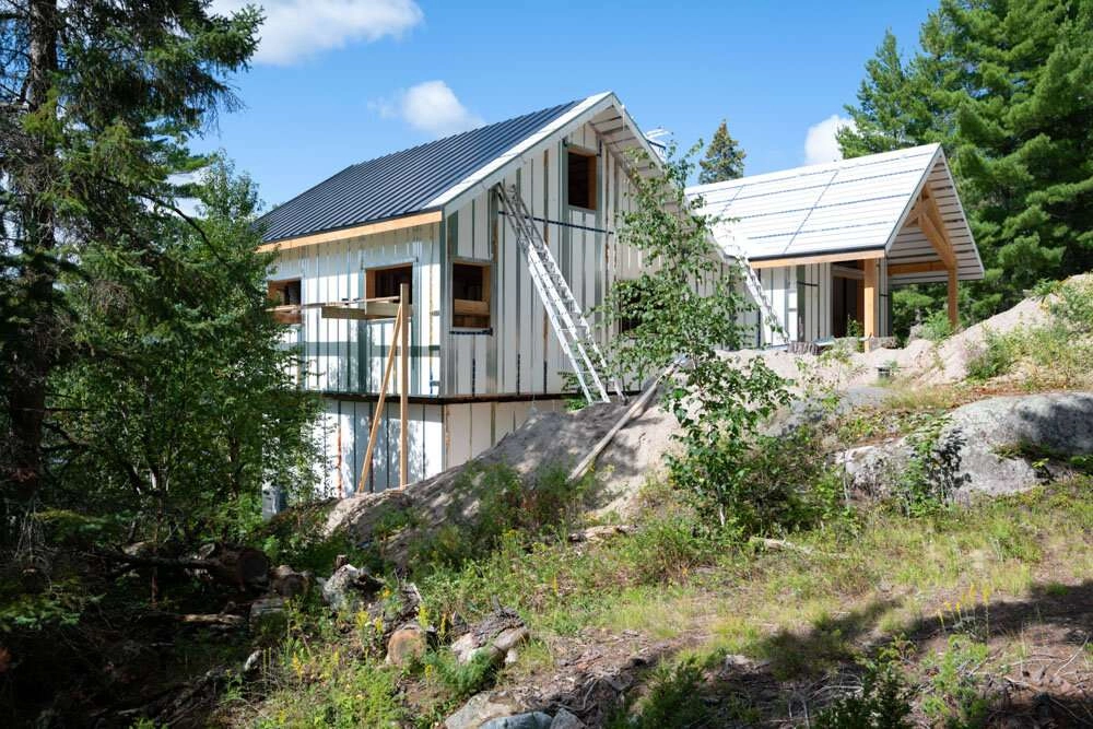 Building into the rock. © robert lowdon