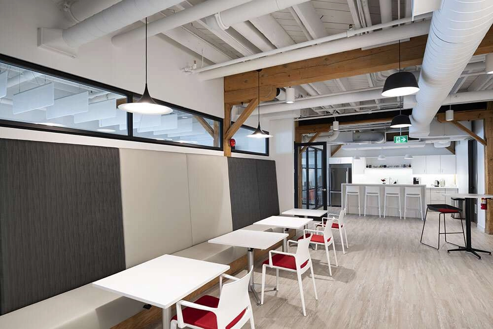 Interior Photography For The Lighting Industry - 1 Interior Photo Office Robert Lowdon 002 The lunch area gives an intimate setting with clean lines. © robert lowdon