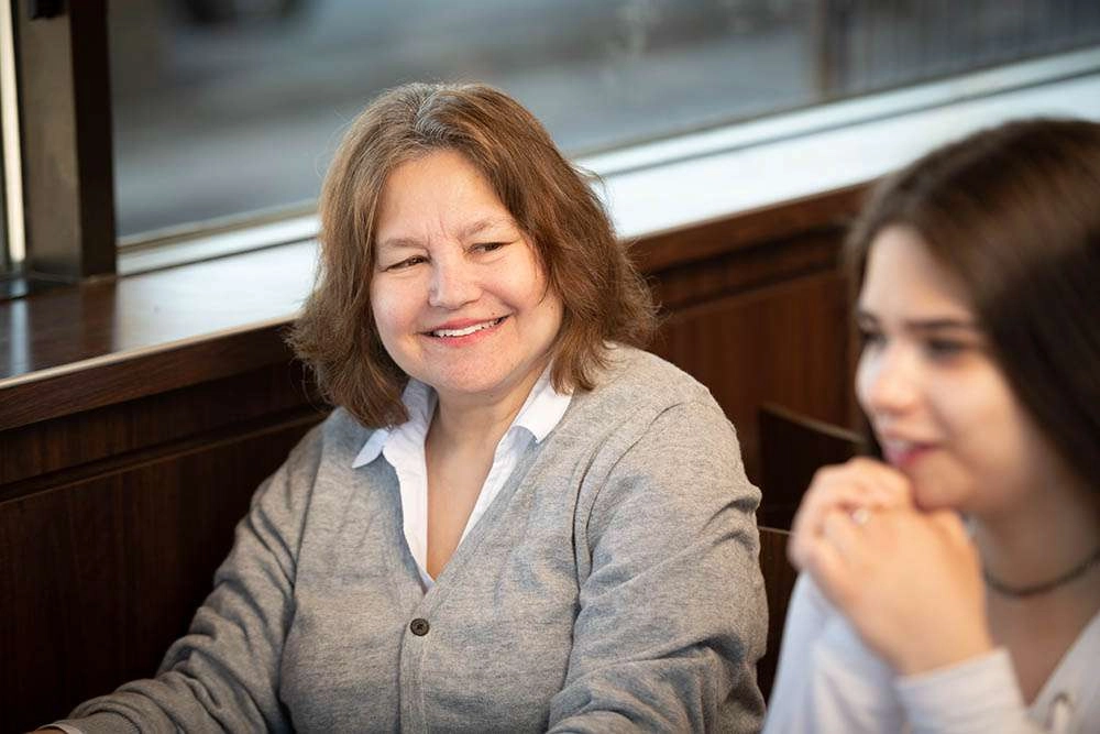 A mother with her daughter. © robert lowdon
