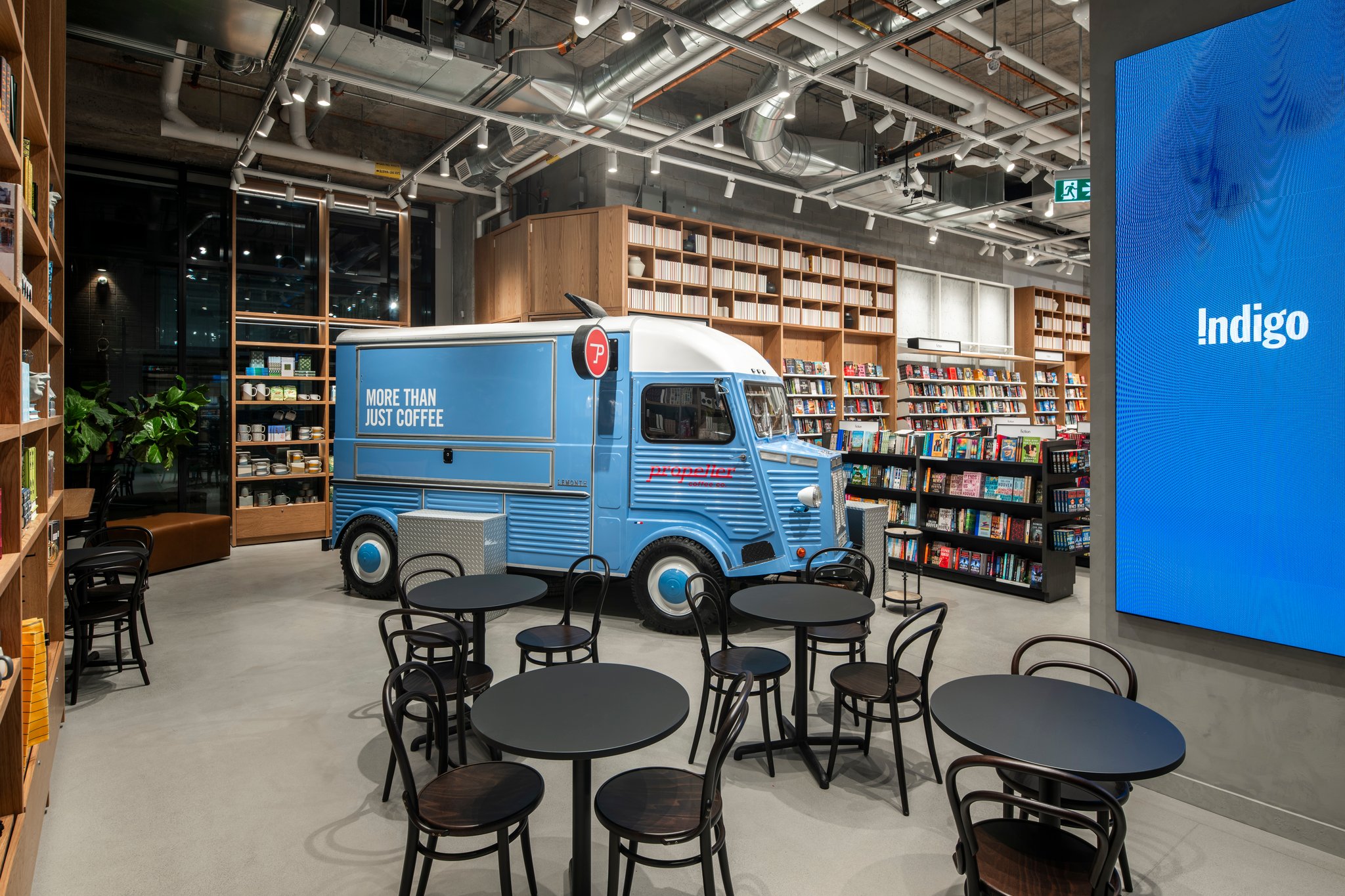 The following is a case study about an architectural photography project we completed for chandos construction, a canadian general contractor and construction project management company. The project took place at the brand new indigo store that opened in the fall of 2023 at the new luxury shopping complex in toronto, the well.