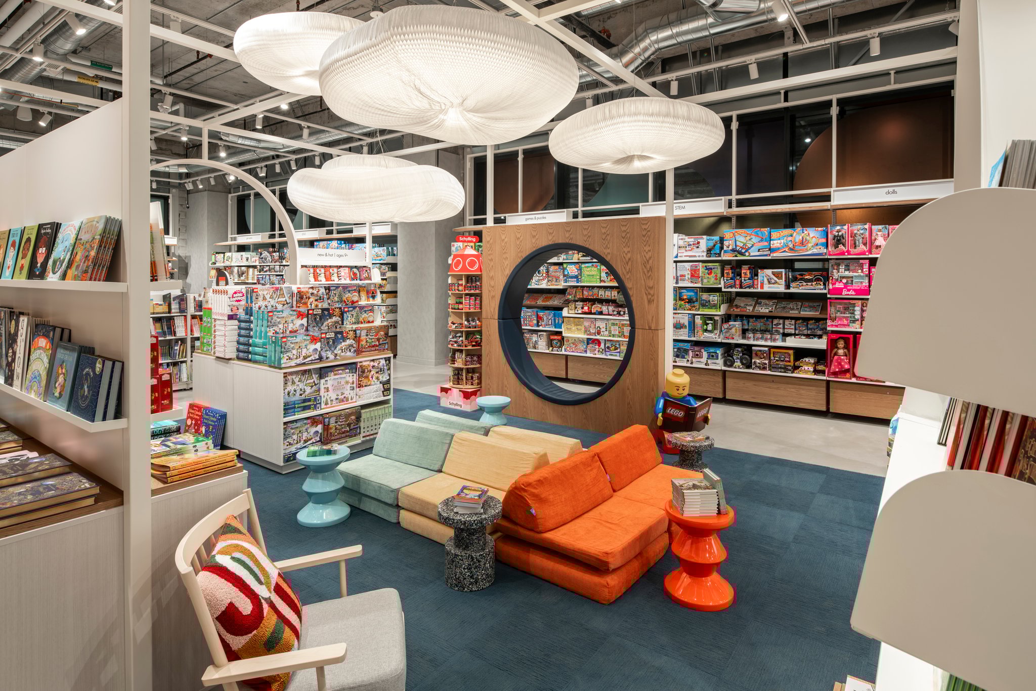 The following is a case study about an architectural photography project we completed for chandos construction, a canadian general contractor and construction project management company. The project took place at the brand new indigo store that opened in the fall of 2023 at the new luxury shopping complex in toronto, the well.