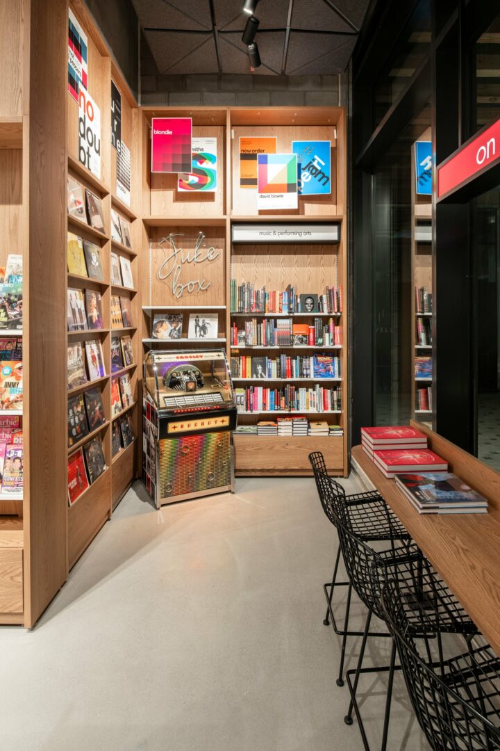 The following is a case study about an architectural photography project we completed for chandos construction, a canadian general contractor and construction project management company. The project took place at the brand new indigo store that opened in the fall of 2023 at the new luxury shopping complex in toronto, the well.