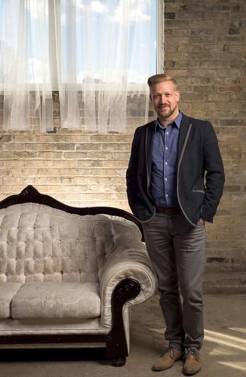 Sales professional portrait photographed 