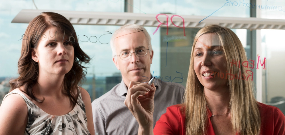 Creative image of a strategic planning session