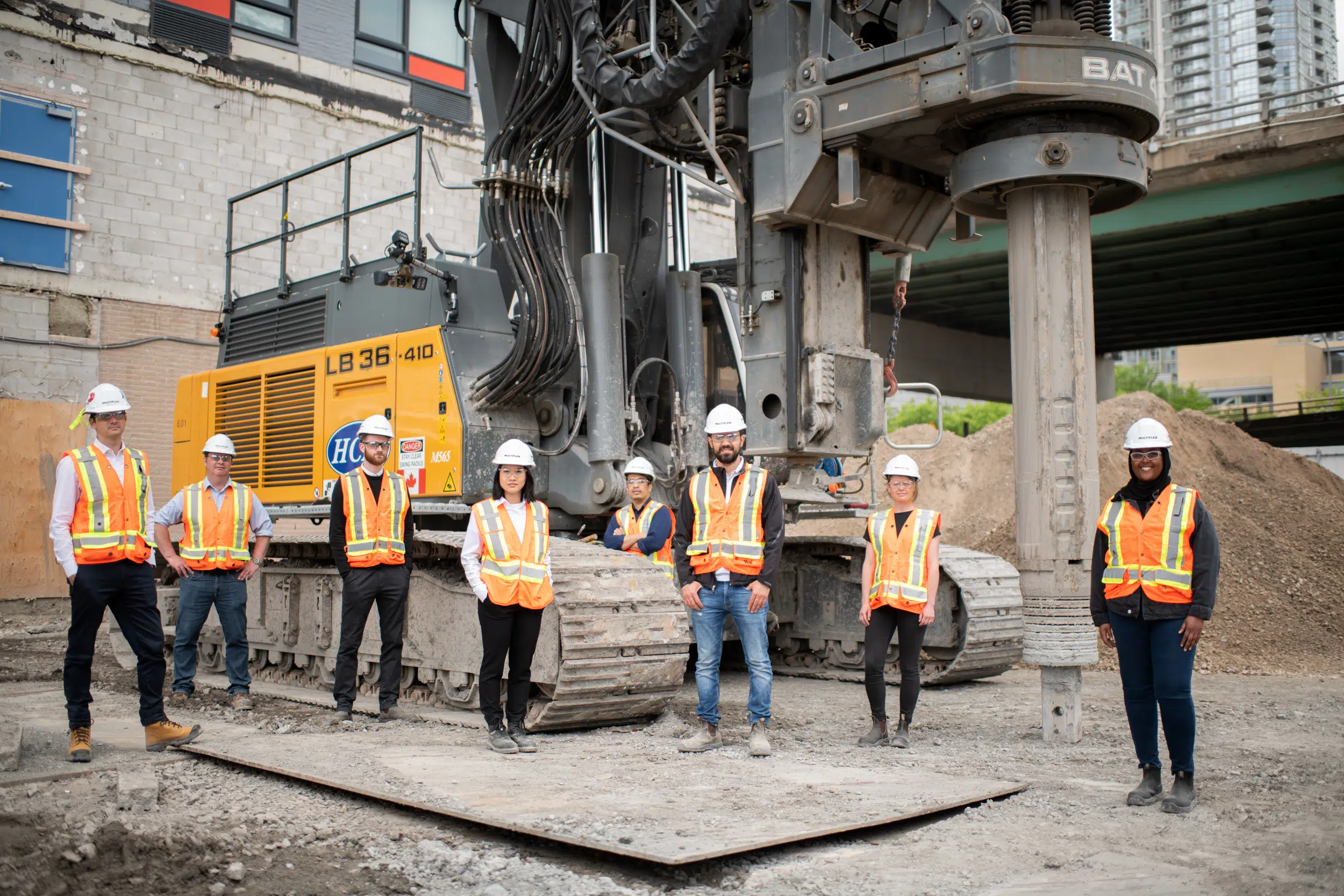 The following is a case study about a construction photography project we completed for multiplex, a leading global construction contractor. The project took place downtown toronto at the quay, a new 21-storey, 263-unit tower at 370 queens quay and a 77-unit extension at 350 queens quay. The goal of the construction photography project was to capture the leadership team of multiplex and their hard-working employees in action, highlighting the dedication and commitment to excellence that goes into every project they undertake.