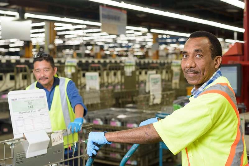 Workers at canada post
