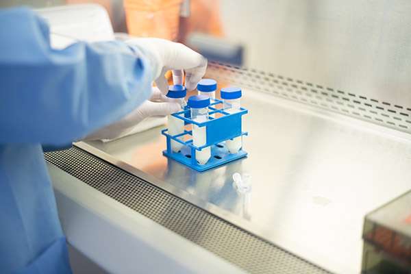 Photographing A Large Medical Research Facility - Dsc 8093Copy Placing sample in containers