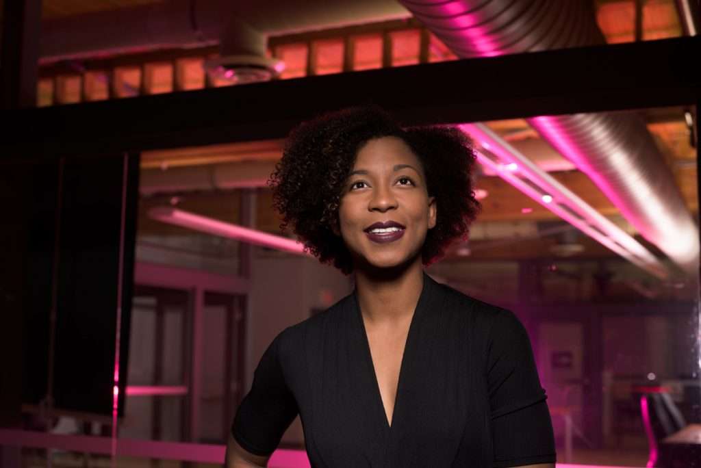 A member of the futurpreneur entrepreneurial program poses for a photograph. Unique images for a business website often work best. © robert lowdon