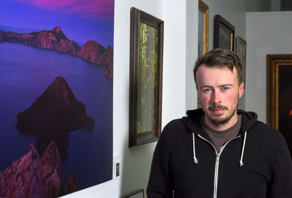 Robert lowdon, photographer at gallery