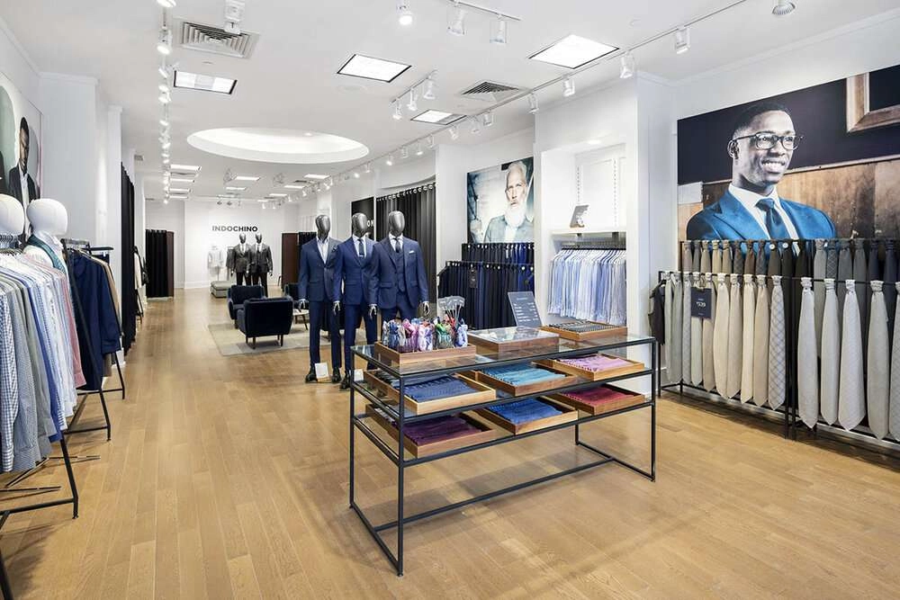 Clothing store interior