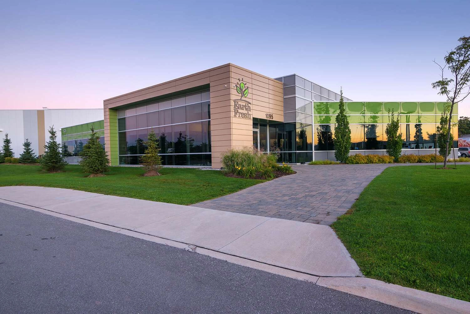 Industrial building photography