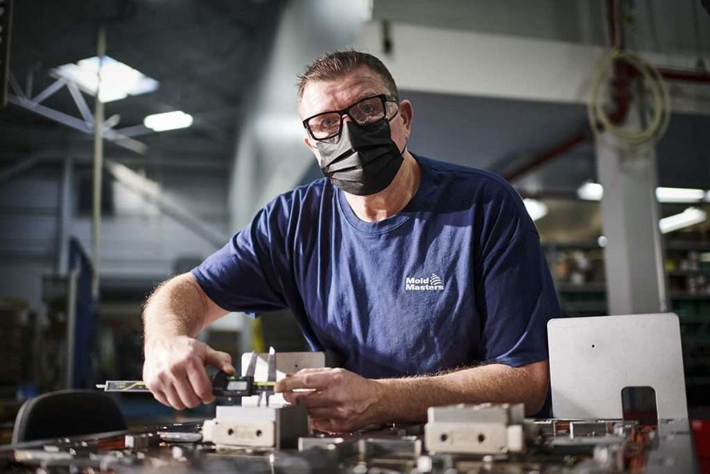 industrial worker portrait
