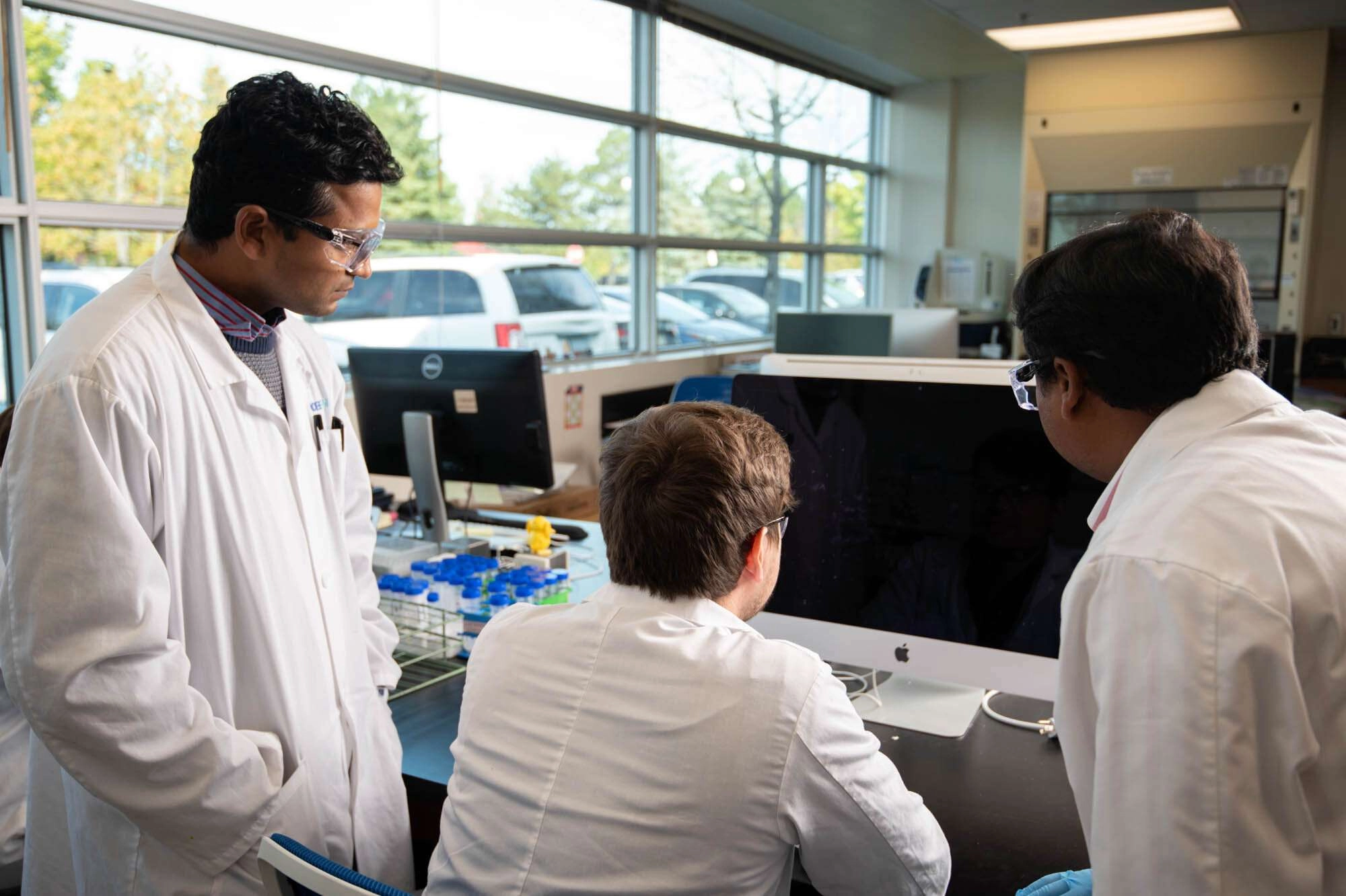 The following is a case study about a laboratory photography project we completed in 2020 for noblegen inc. (now solar bio tech), an advanced digital biology company within the food and agriculture industry. Our client commissioned us to capture hero images of their employees, as well as interesting and unique images of their lab and equipment. Through their rapid growth as a company, they wanted the images to highlight their innovation in the industry, as well as how they are influencing the future of food and agriculture.