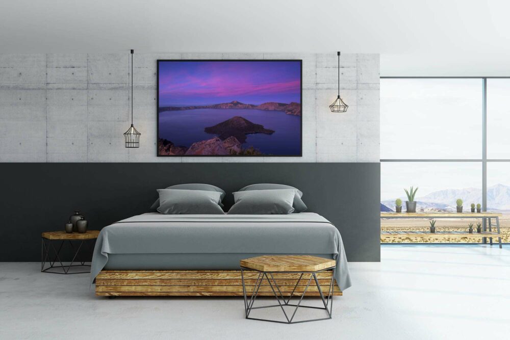 Oregon Lanphotographape Photography - Products Crater Lake Photography In Home Crater-lake-photography-in-home. Jpg