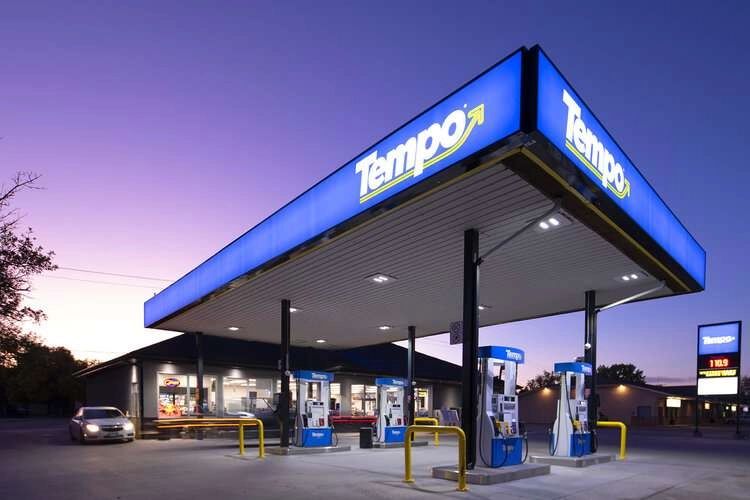 Gas station photography