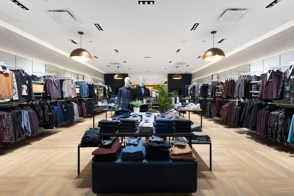 Wide view of storefront.