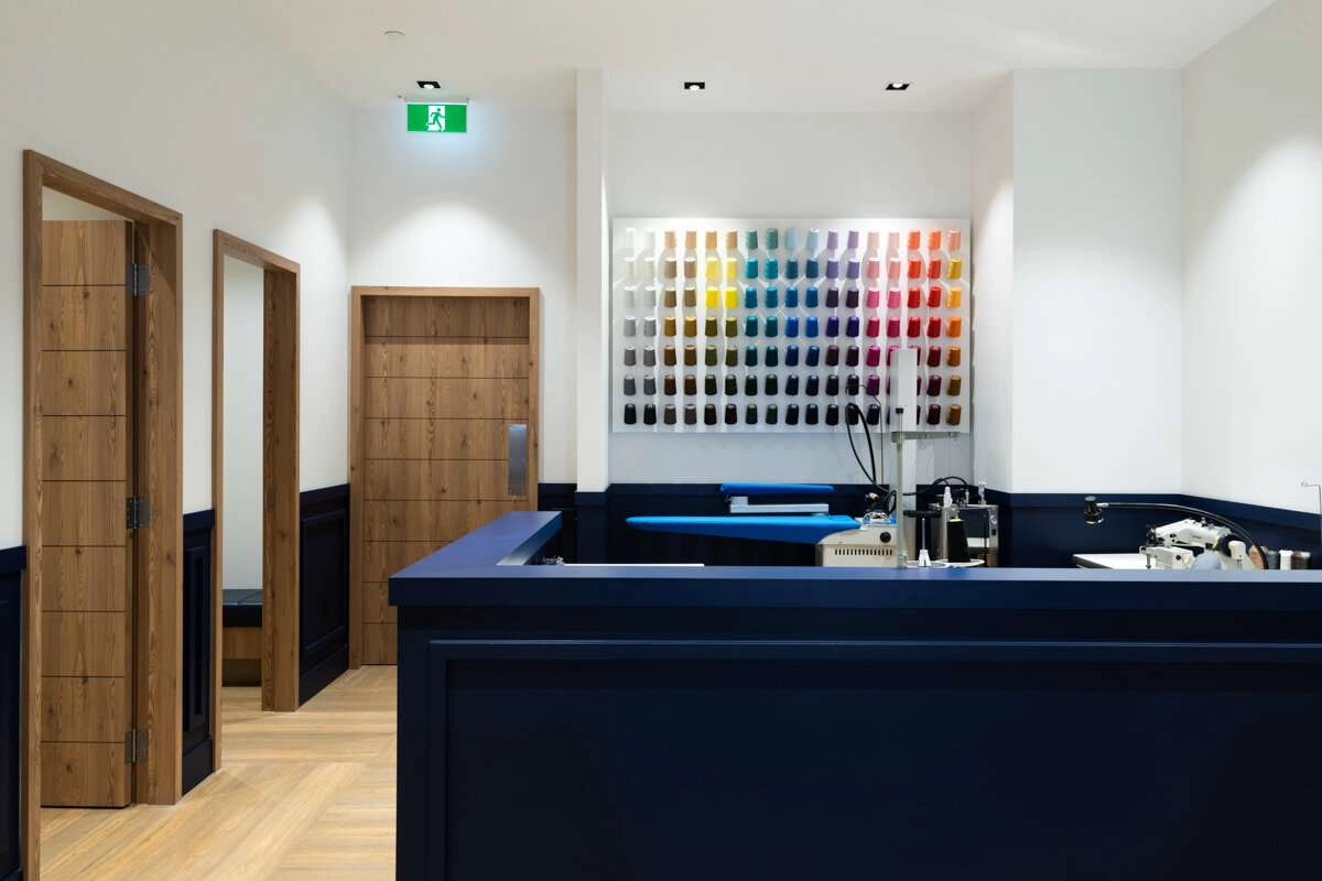 Tailoring and alteration section.