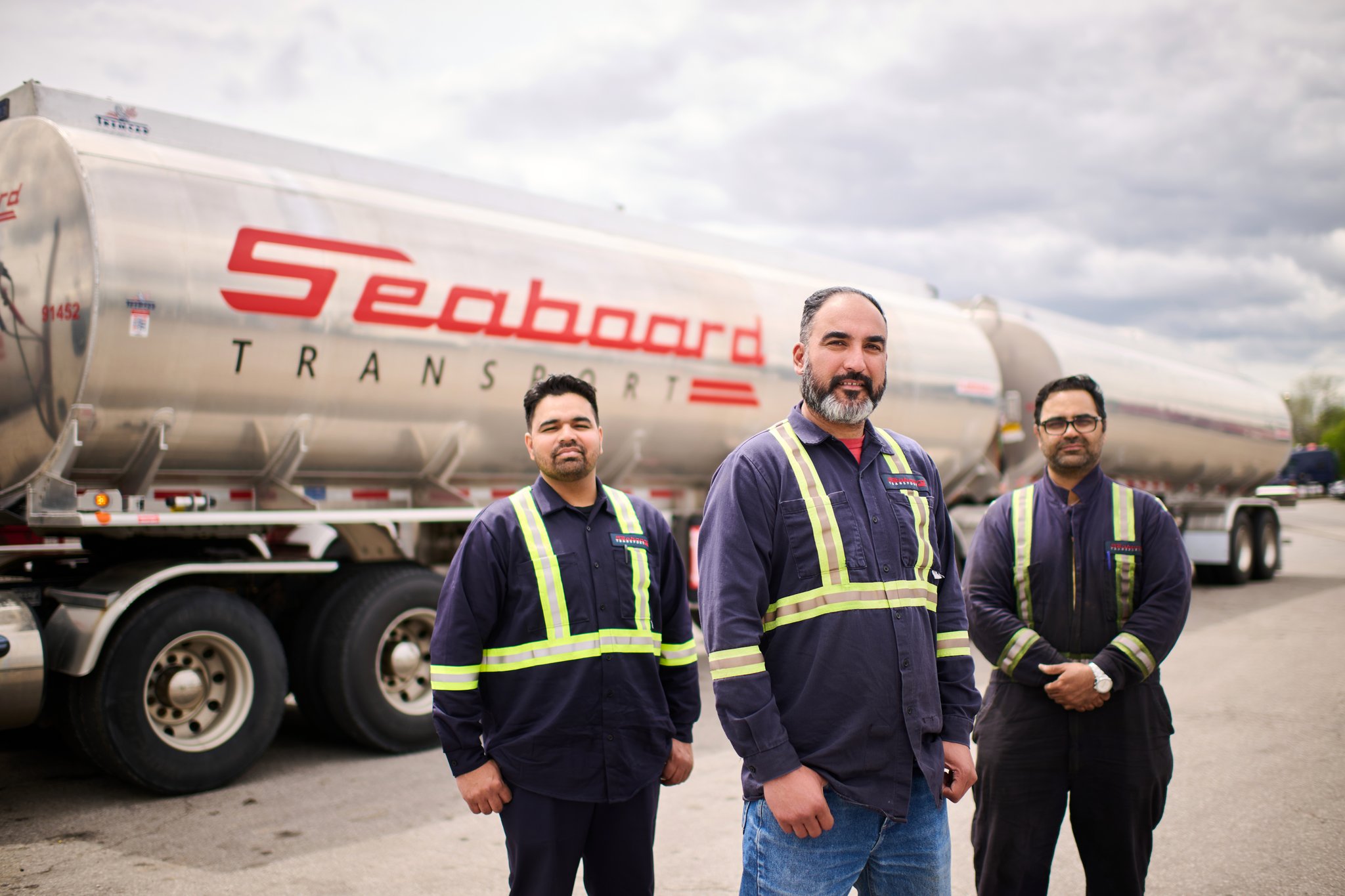 Industrial transportation photography at seaboard transport