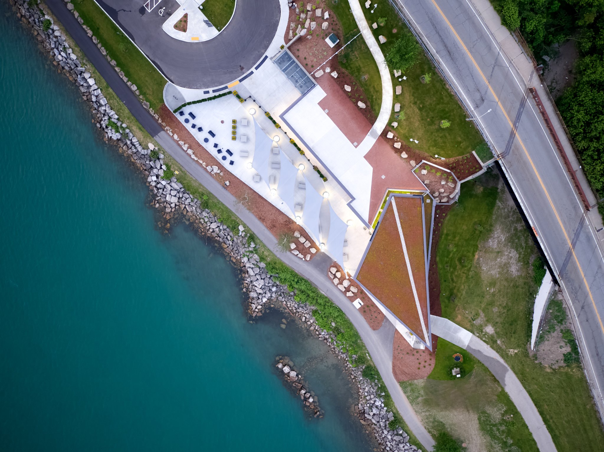 The following is a case study about an aerial photography project we completed for soprema, a manufacturer of waterproofing and insulating supplies for construction projects. The purpose of the photography project was to capture aerial images of soprema's vegetated roofing system that was installed at an iconic architectural project - windsor, ontario's new waterfront museum of the legacy beacon streetcar no. 351. This year, soprema is celebrating the 30th anniversary of their green roofing system, sopranature. As part of the celebration, they selected key projects for photography that they have been particularly proud of across canada. The selected projects showcase great examples of sustainable design and beauty.