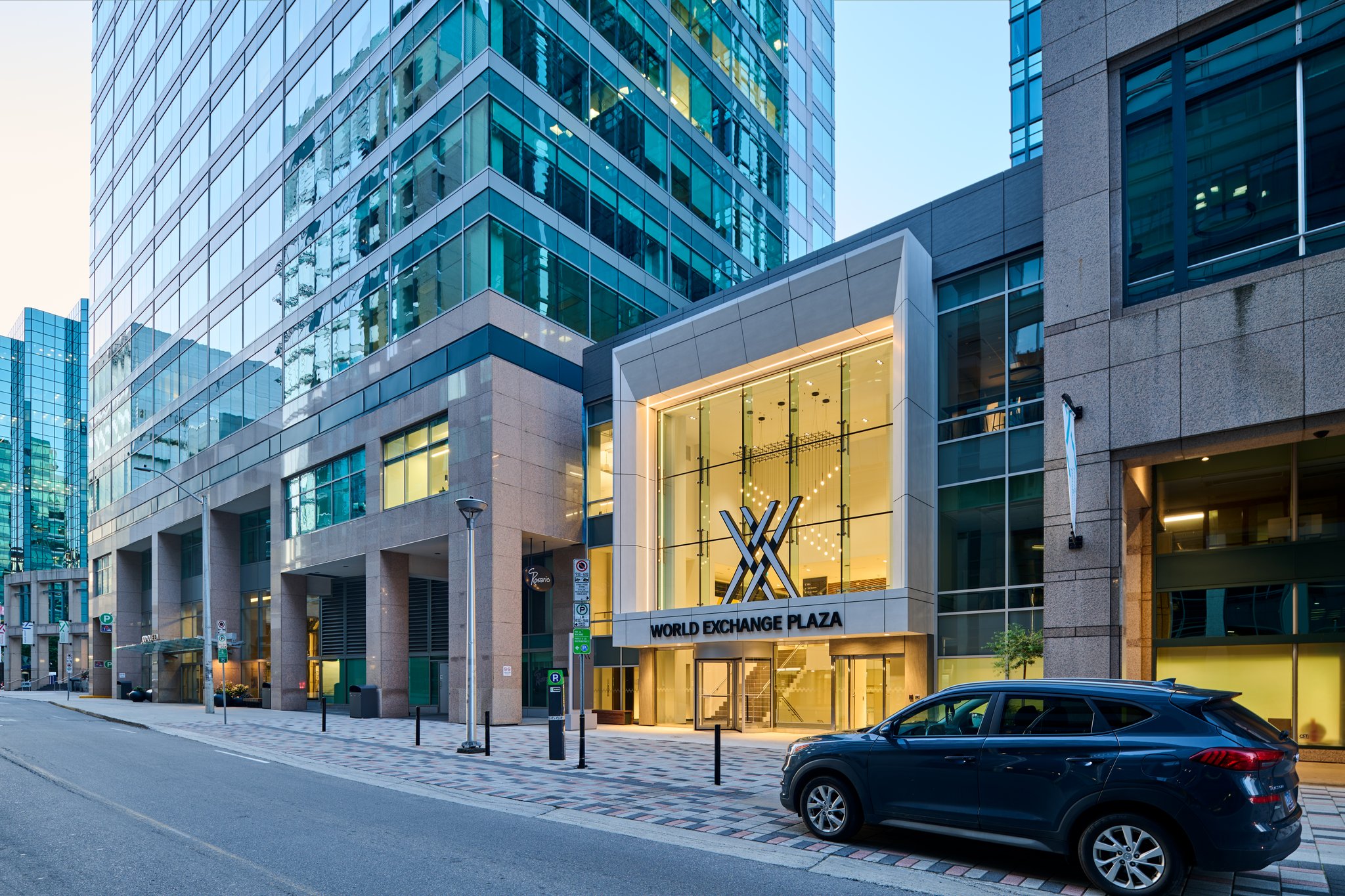 The following is a case study about an architectural mall photography project we completed for ellisdon, a leading global construction services company. They recently completed a renovation at the world exchange plaza in ottawa, and we were tasked with completing photography of the refresh, along with drone photography of the exterior.