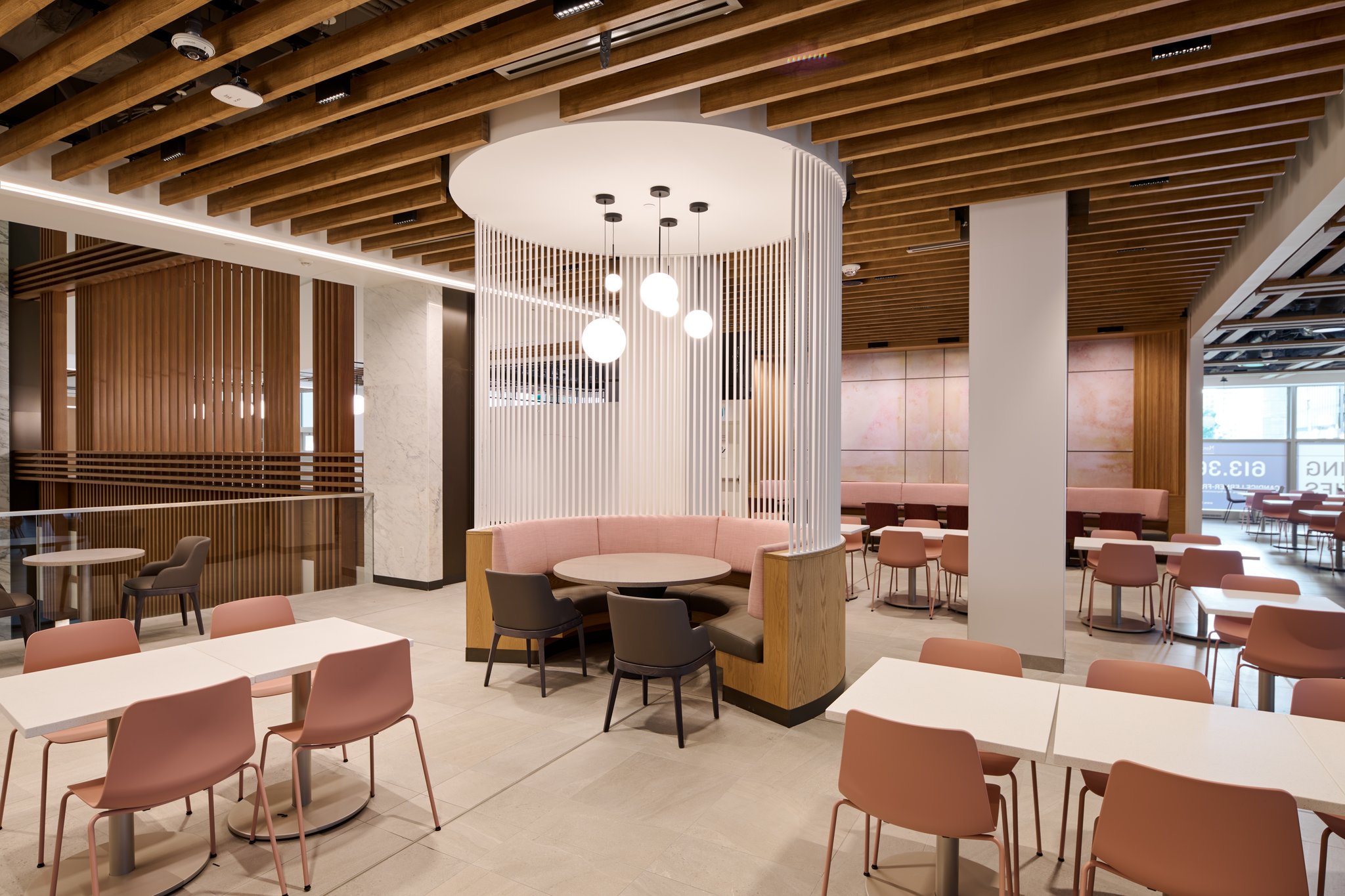 The following is a case study about an architectural mall photography project we completed for ellisdon, a leading global construction services company. They recently completed a renovation at the world exchange plaza in ottawa, and we were tasked with completing photography of the refresh, along with drone photography of the exterior.